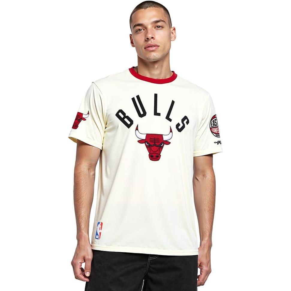 image:imagePro Standard NBA Mens Mens NBA Modern Originals Cotton Short Sleeve TeeEggshell Red