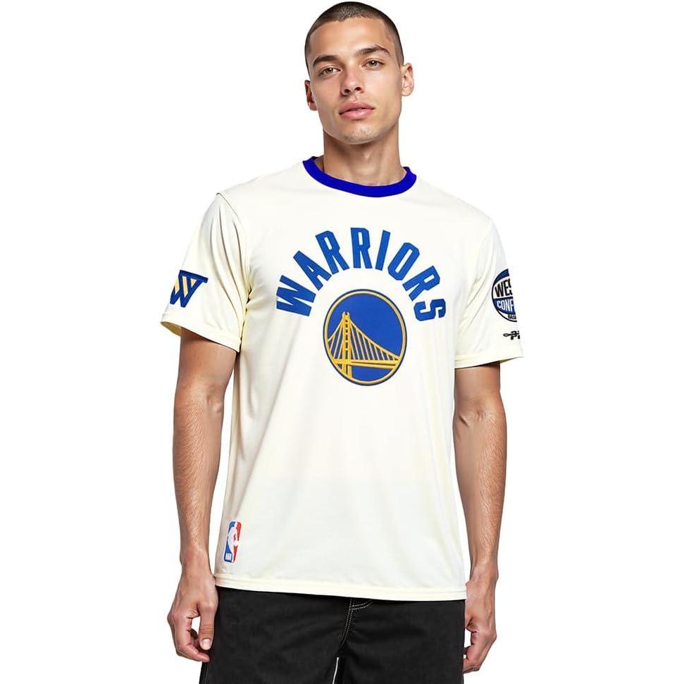 image:imagePro Standard NBA Mens Mens NBA Modern Originals Cotton Short Sleeve TeeEggshellRoyal Blue