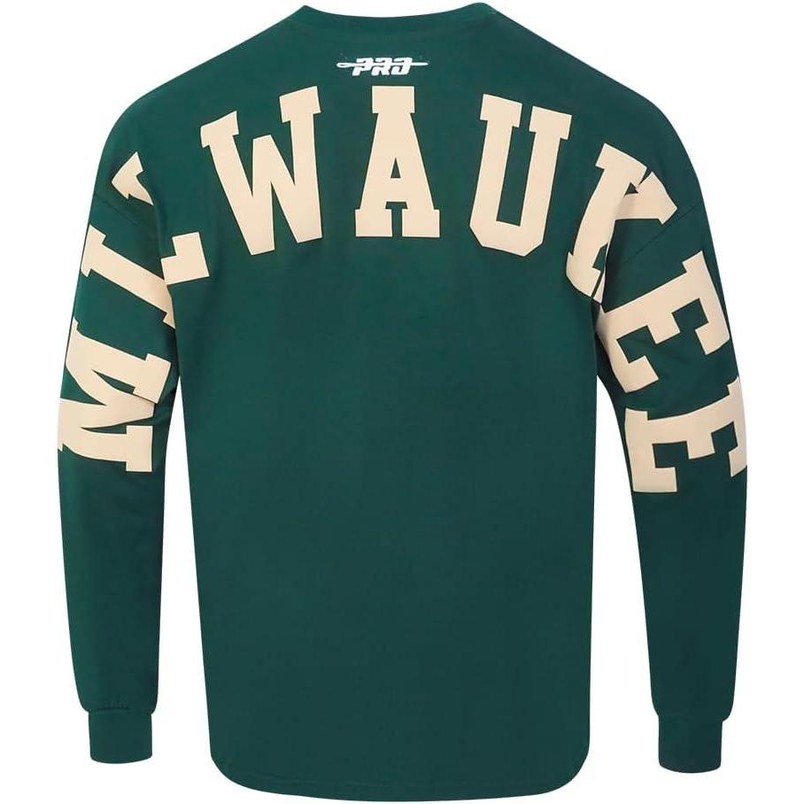 image:imagePro Standard NBA Mens Mens NBA Wingspan Cotton Long Sleeve TeeForest Green