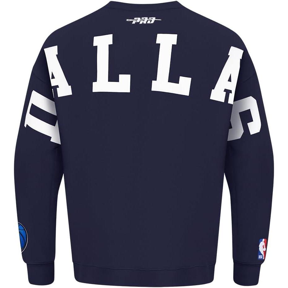 image:imagePro Standard NBA mens Mens Nba Wingspan Fleece Crewneck SweatshirtMidnight Navy