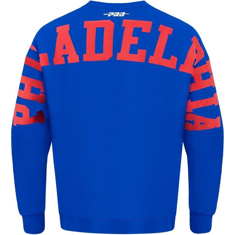 image:imagePro Standard NBA mens Mens Nba Wingspan Fleece Crewneck SweatshirtRoyal Blue