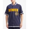 Mens NBA Classic Chenille Button Down(Midnight Navy)