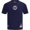 Pro Standard Mens NBA Mash Up Satin Jacket(Midnight Navy)