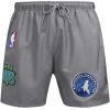 Pro Standard NBA Mens Mens NBA Classic Woven Woven Short(Gray)