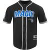 Pro Standard NBA Mens Mens NBA Mesh Button Down Top(Black/Gray)