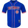 Pro Standard NBA Mens Mens NBA Mesh Button Down Top(Royal Blue/Red)