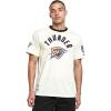 Pro Standard NBA Mens Mens NBA Modern Originals Cotton Short Sleeve Tee(Eggshell/ Black)