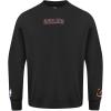 Pro Standard NBA mens Mens Nba Wingspan Fleece Crewneck Sweatshirt(Black)