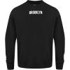 Pro Standard NBA mens Mens Nba Wingspan Fleece Crewneck Sweatshirt(Black)