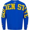 Pro Standard NBA mens Mens Nba Wingspan Fleece Crewneck Sweatshirt(Royal Blue)