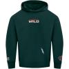 Pro Standard NHL mens Mens Nhl Wingspan Fleece Pull Over Hoodie(Forest Green)