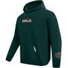 Pro Standard NHL mens Mens Nhl Wingspan Fleece Pull Over Hoodie(Forest Green)