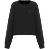 Pro Standard Womens NBA Neutral Crewneck Sweatshirt(Black)