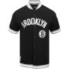 Mens NBA Classic Chenille Button Down(Black/Gray)
