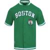 Mens NBA Classic Chenille Button Down(Kelly Green)