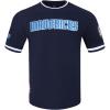 Mens NBA Classic Chenille Short Sleeve Tee(Midnight Navy)