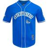 Pro Standard NBA Mens Mens NBA Mesh Button Down Top(Royal Blue)
