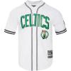Pro Standard NBA Mens Mens NBA Mesh Button Down Top(White/Black/White)