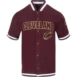 Mens NBA Classic Chenille Button Down(Wine)
