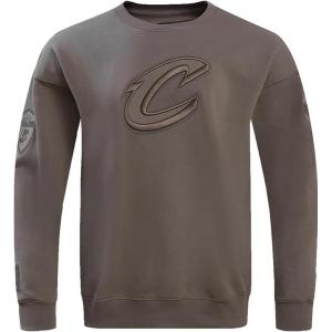 Pro Standard Men’s NBA Neutral Crewneck Sweatshirt(Dark Taupe)