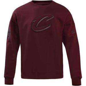 Pro Standard Men’s NBA Neutral Crewneck Sweatshirt(Wine)
