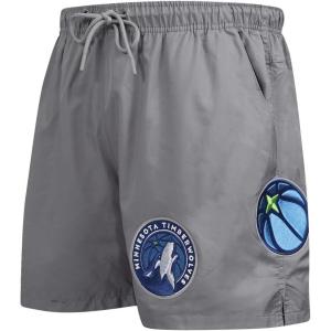 Pro Standard NBA Mens Mens NBA Classic Woven Woven Short(Gray)