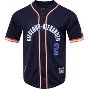 Pro Standard NBA Mens Mens NBA Oklahoma City Thunder Classic Player Mesh Down Top(Team Color)