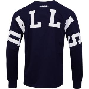 Pro Standard NBA Mens Mens NBA Wingspan Cotton Long Sleeve Tee(Midnight Navy)