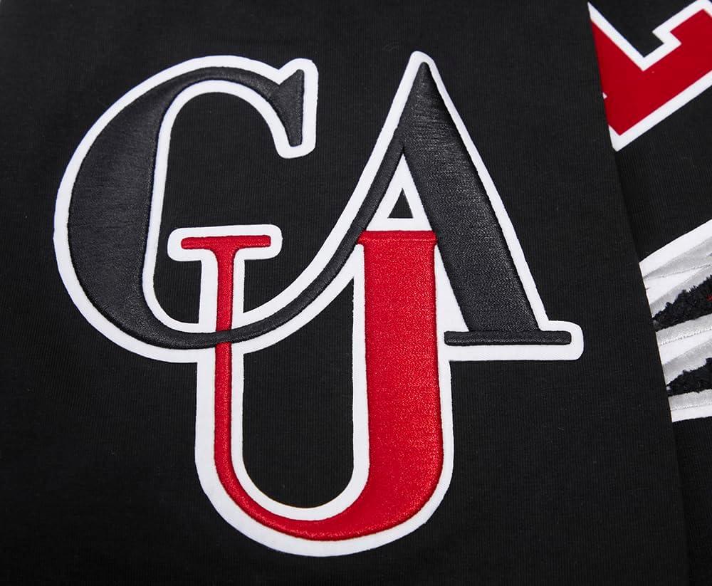 image:imagePro Standard Mens Clark Atlanta University Classic Chenille Short Sleeve Tee Black M