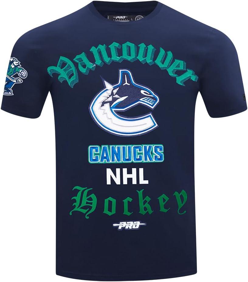 image:imagePro Standard Mens NHL Old English Cotton Short Sleeve TeeMidnight Navy