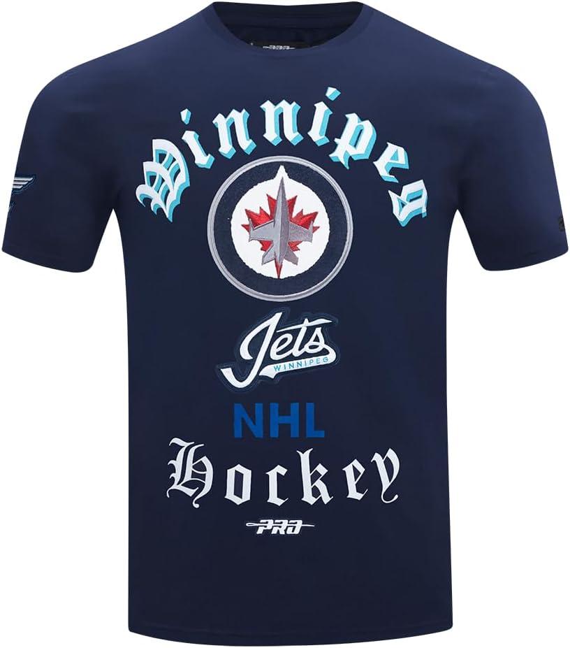 image:imagePro Standard Mens NHL Old English Cotton Short Sleeve TeeMidnight Navy