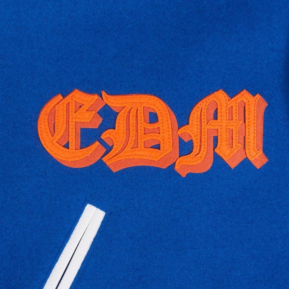 image:imagePro Standard Mens NHL Old English Varsity JacketDodger BlueWhite