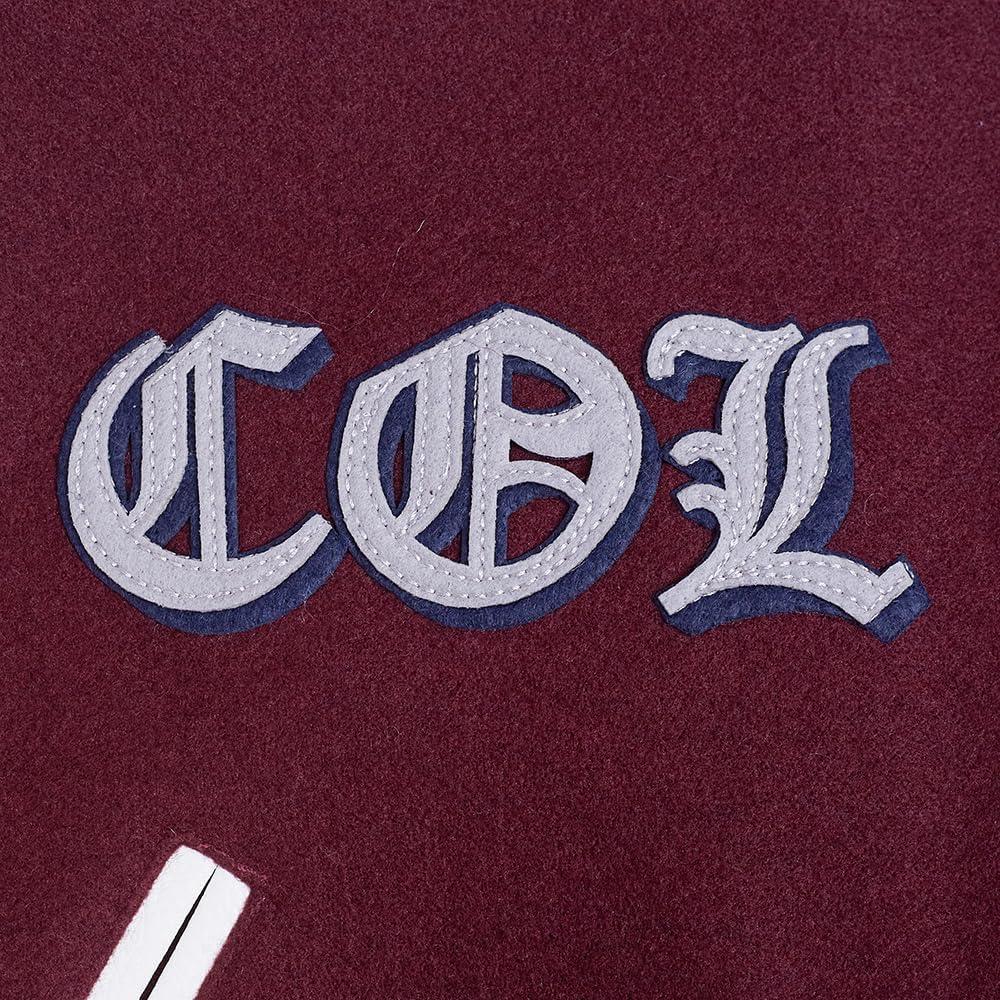 image:imagePro Standard Mens NHL Old English Varsity JacketWineWhite