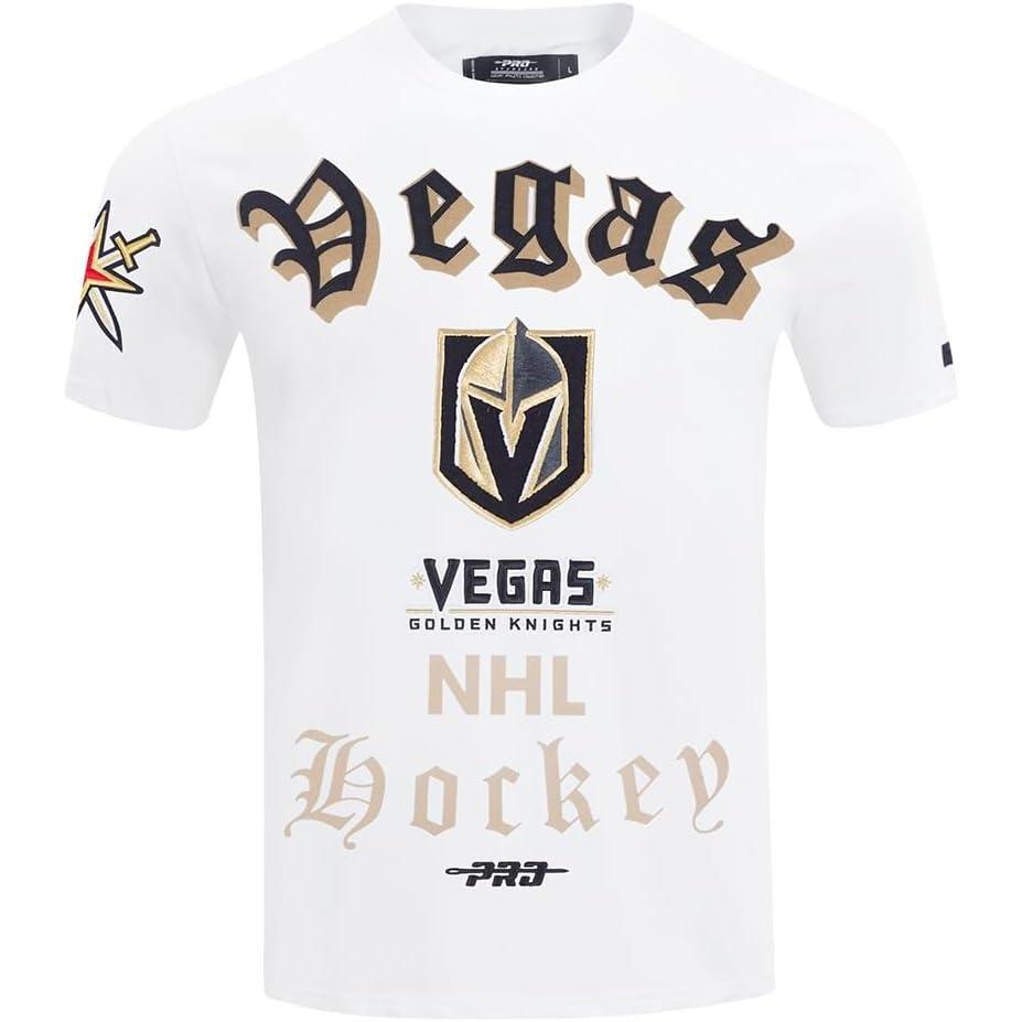 image:imagePro Standard Mens NHL Old English Cotton Short Sleeve TeeWhite