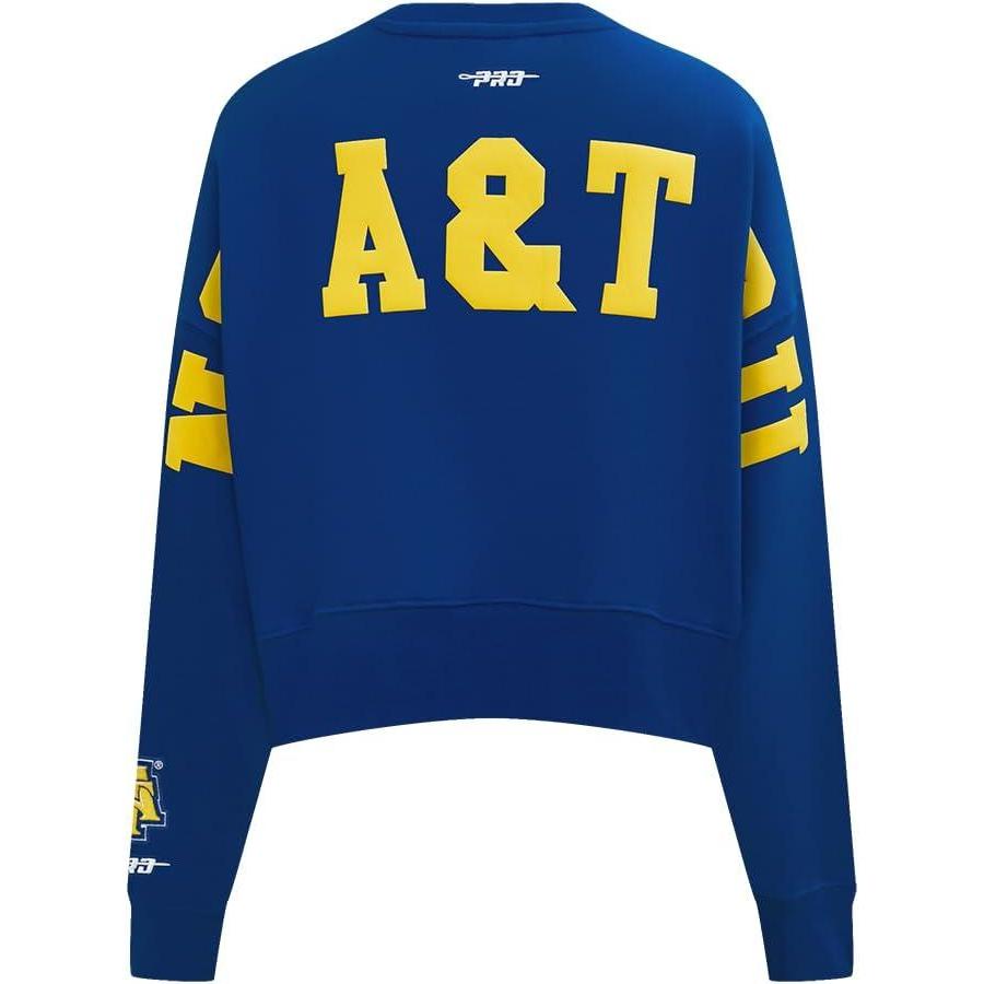 image:imageWomens College Wingspan Brushed Back French Terry Crewneck SweatshirtDodger Blue