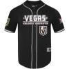 Mens NHL Mesh Button Down Top(Black)