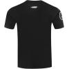 Pro Standard Mens Clark Atlanta University Classic Chenille Short Sleeve Tee Black M