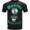 Pro Standard Mens NBA Old English Short Sleeve Tee(Black)