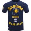 Pro Standard Mens NBA Old English Short Sleeve Tee(Midnight Navy)