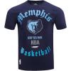 Pro Standard Mens NBA Old English Short Sleeve Tee(Midnight Navy)