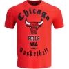 Pro Standard Mens NBA Old English Short Sleeve Tee(Red)