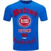 Pro Standard Mens NBA Old English Short Sleeve Tee(Royal Blue)