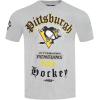 Pro Standard Mens NHL Old English Cotton Short Sleeve Tee(Heather Grey)