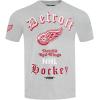 Pro Standard Mens NHL Old English Cotton Short Sleeve Tee(Heather Grey)