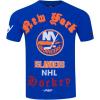 Pro Standard Mens NHL Old English Cotton Short Sleeve Tee(Royal Blue)
