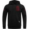 Mens College Stanford University College Classic Chenille Pull Over Hoodie Black L