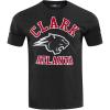 Pro Standard Mens Clark Atlanta University Classic Chenille Short Sleeve Tee Black M