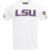 Pro Standard Men’s College Classic Chenille Short Sleeve Tee(White)