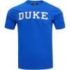 Pro Standard Mens Duke University Classic Chenille Short Sleeve Tee Royal Blue M