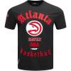 Pro Standard Mens NBA Old English Short Sleeve Tee(Black)